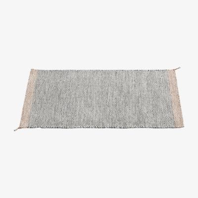 Nordic Nest Ply rug 85x140 cm black-white