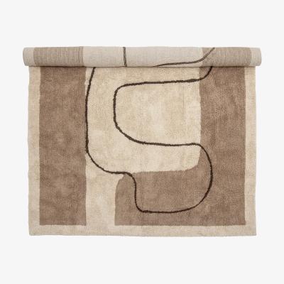 Nordic Nest Bloomingville Bet rug 150x215 cm Nature cotton