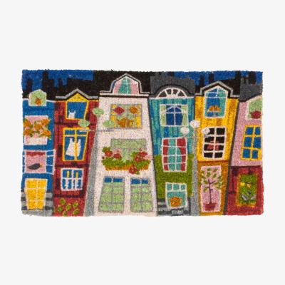 Nordic Nest Dixie door mat night in Paris