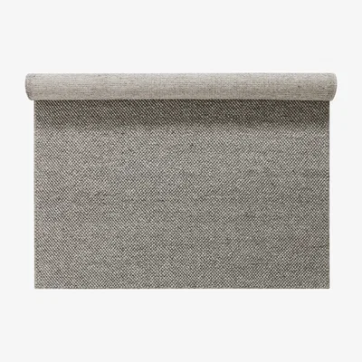 Nordic Nest Flock wool carpet nature grey 170x240 cm