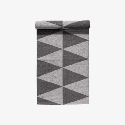 Nordic Nest Scandi Living Rime plastic rug grey 70x250cm