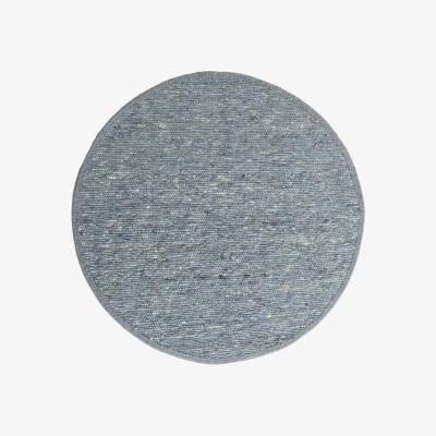 Nordic Nest Tisca Sierrafil round rug Steel blue no. 250 Ø170 cm