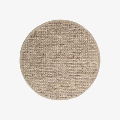 Nordic Nest Tisca Greenland Swift round rug Macchiato no. 125 Ø300 cm