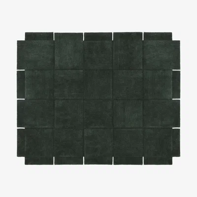 Nordic Nest Basket rug, green 245x300 cm