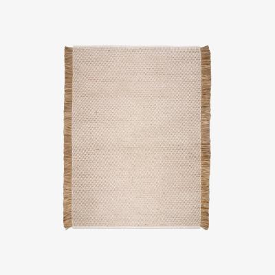 Nordic Nest Goa rug 250x350 cm White-Jute