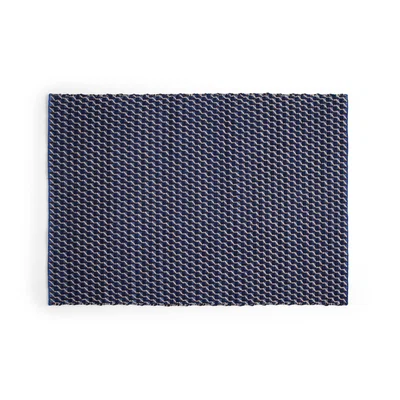 Nordic Nest HAY Channel rug Blue-white 170x240 cm