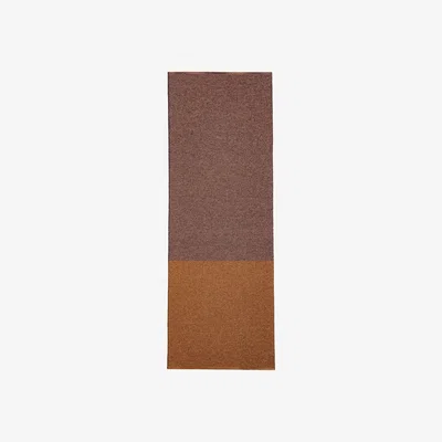 Nordic Nest Moor rug plum (brown-purple) 70x300 cm