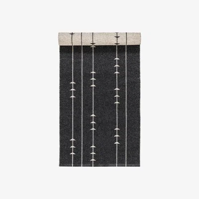 Nordic Nest Fir rug nude-black 70x300 cm