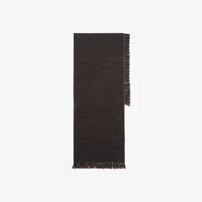 Nordic Nest Kelim rug 70x180 cm dark melange