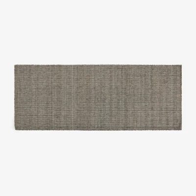 Nordic Nest HAY Haze rug Black 80x200 cm