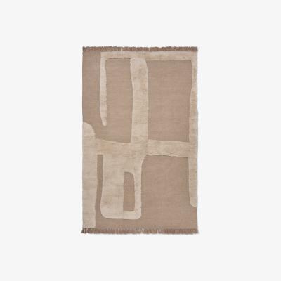 Nordic Nest ferm LIVING Alley wool carpet L 160x250 cm Natural