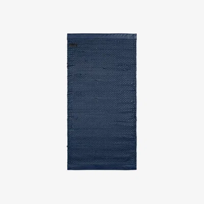 Nordic Nest Calf Leather Porto rug 65x135 cm navy