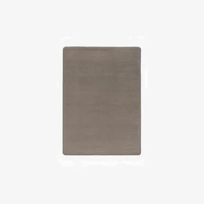 Nordic Nest Classic Collection Lobby rug with overlock stitching Gray 400x400 cm