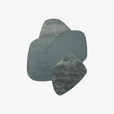 Nordic Nest AYTM Mola rug  209x288 cm Dusty blue
