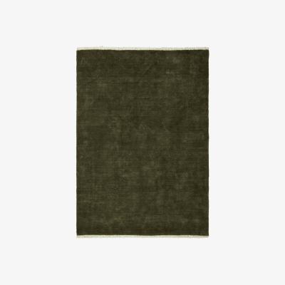 Nordic Nest Ferm Living Firth jute mat Dark olive 200x300 cm