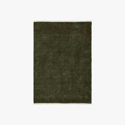 Nordic Nest Ferm Living Firth jute mat Dark olive 200x300 cm