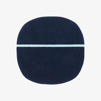 Nordic Nest Normann Copenhagen Oona rug 140x140 cm Blue