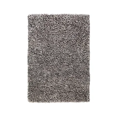 Nordic Nest Kateha Shaggy rug White/charcoal 170x240 cm