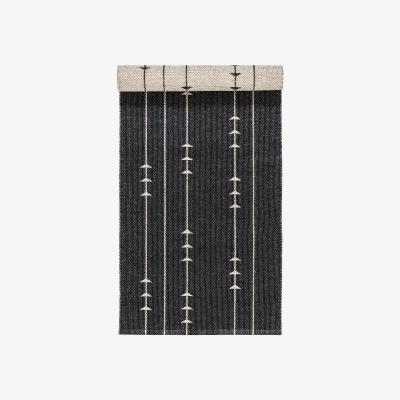 Nordic Nest Fir rug nude-black 70x150 cm