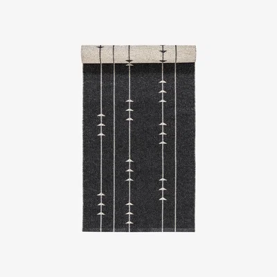 Nordic Nest Fir rug nude-black 70x150 cm