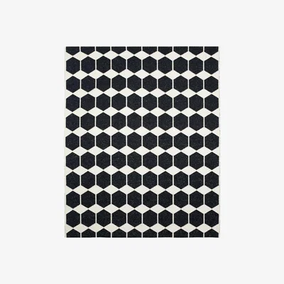 Nordic Nest Anna rug black large 150x200 cm