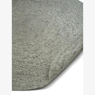 Nordic Nest Classic Collection Merino wool rug round Ø240 cm Green