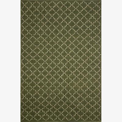 Nordic Nest Chhatwal & Jonsson New Geometric rug 234x323 cm Green melange-off white