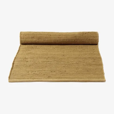 Nordic Nest Cotton rug 140x200 cm burnished amber (yellow)