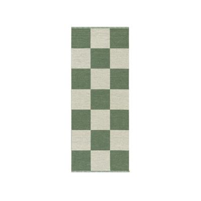 Nordic Nest Kasthall Checkerboard Icon rug 85x200 cm Grey Pear