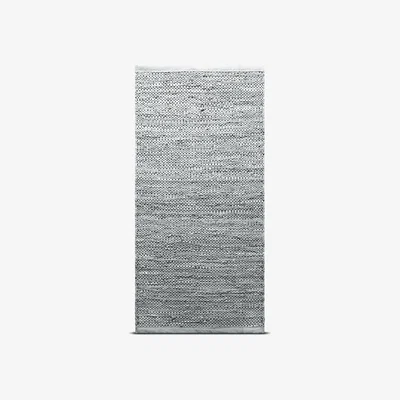 Nordic Nest Leather rug 65x135 cm light grey (light grey)