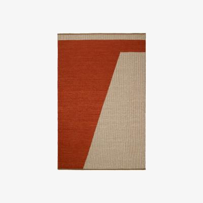 Nordic Nest Una wool carpet 180x270 cm rust-beige-off white