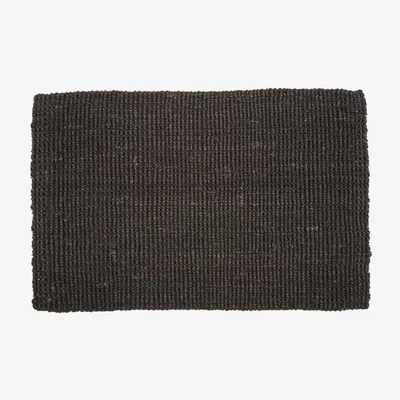 Nordic Nest Jute door mat black 70x120 cm