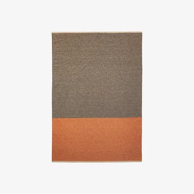 Nordic Nest Moor rug mud (black-terracotta) 170x300 cm