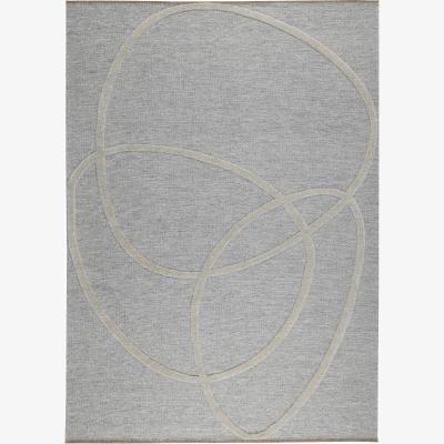 Nordic Nest Kateha Verbena wool rug White 200x300 cm