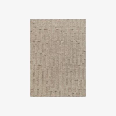 Nordic Nest Tinted Bielke wool carpet 160x230 cm Beige-melange