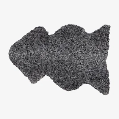 Nordic Nest Shepherd sheepskin Ella black graphite