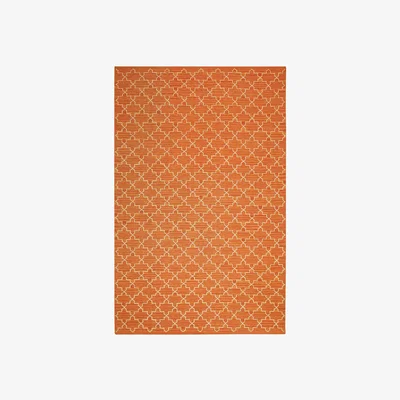 Nordic Nest Chhatwal & Jonsson New Geometric rug  180x272 cm Orange melange -off white