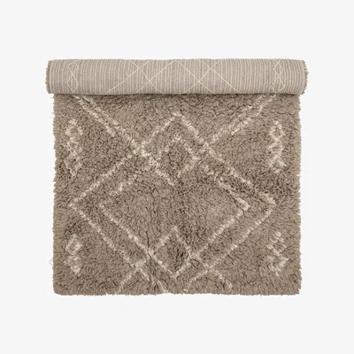 Nordic Nest Bloomingville Edea rug 90x150 cm Brown