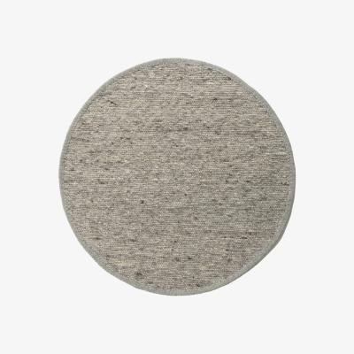 Nordic Nest Tisca Sierrafil round rug Silver no. 28 Ø170 cm