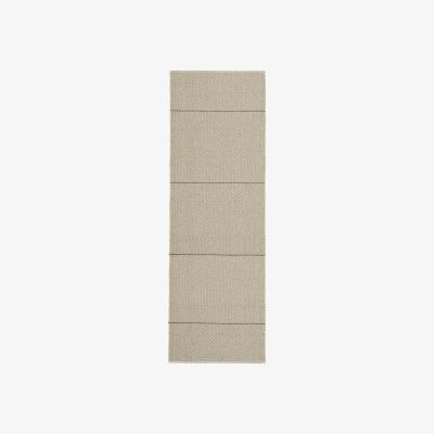 Nordic Nest Lily plastic rug 70x260 cm Sand