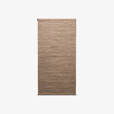 Nordic Nest Cotton rug 75x300 cm Nougat