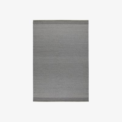 Nordic Nest Tribulus Mono handwoven wool rug grey grey 240x170