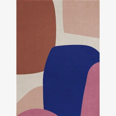 Nordic Nest Layered Lake wool rug 200x300 cm