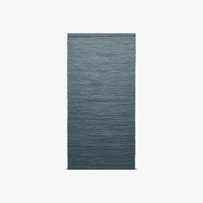 Nordic Nest Cotton rug 60x90 cm steel grey (grey)