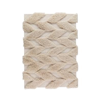 Nordic Nest Kateha Herringbone Wild rug Light beige 170x240 cm