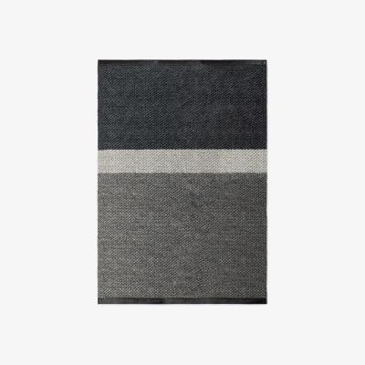 Nordic Nest Landscape wool rug 140x200 cm gravel