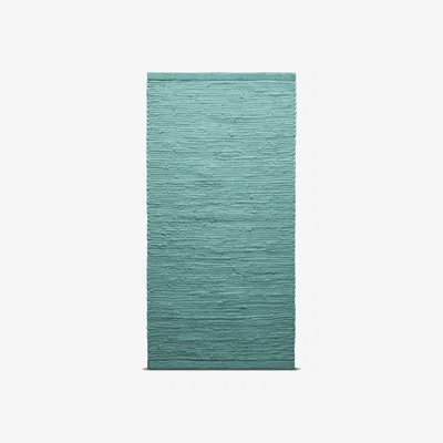 Nordic Nest Cotton rug 75x300 cm Dusty jade