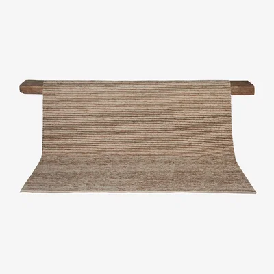 Nordic Nest Tell Me More Hemp wool rug 200x300 cm Stripe