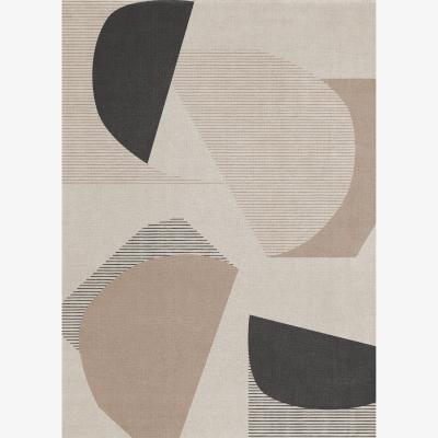 Nordic Nest Layered Birch wool rug 200x300 cm