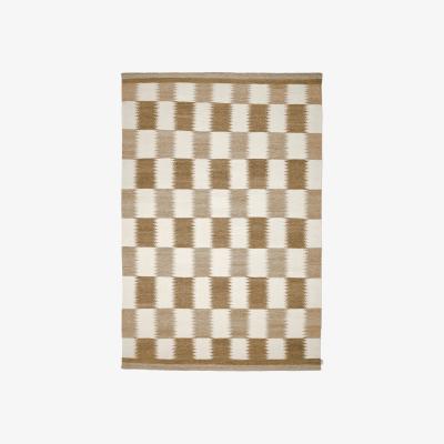 Nordic Nest Classic Collection Horsehair rug Beige 200x300 cm